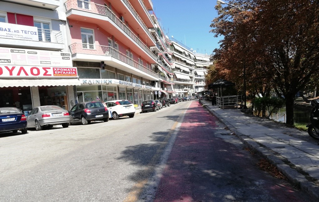 Δρόμος ήπιας κυκλοφορίας τμήμα της οδού Αμαλίας